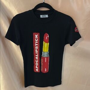 Moschino Cheap and Chic Baby Shirt Tee Made in Italy Apocalipstick ✨